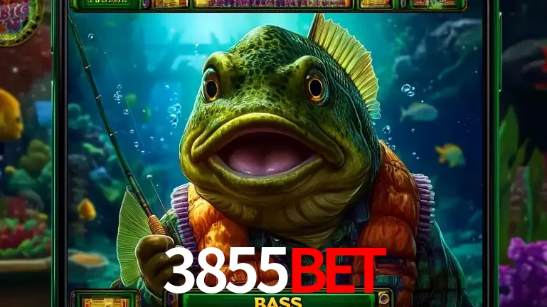 Personagem de peixe pescador do popular jogo de slot com tema de pescaria, uma das emocionantes opções de caça-níqueis para jogar e ganhar no cassino 3855bet.